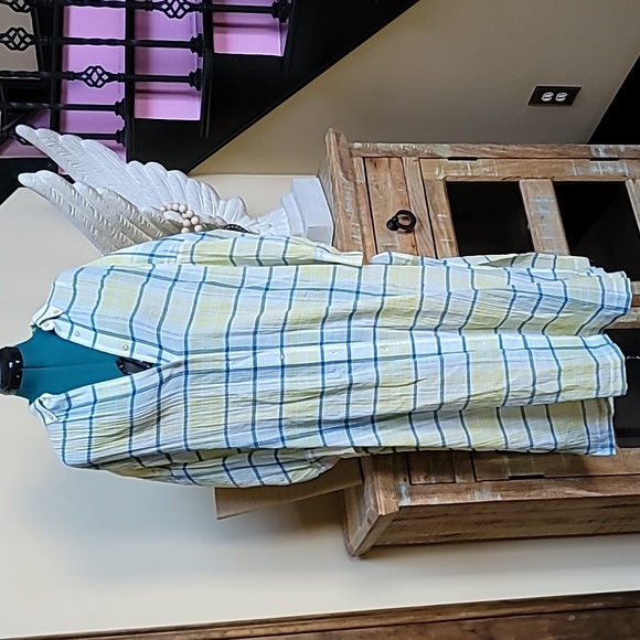 Free People Plaid Button Down - SZ XS - Picture 1 of 6